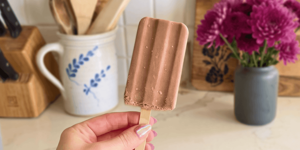 Mini Cranberry Yogurt Pops