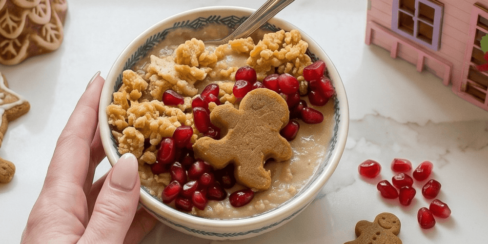 Gingerbread Smoothie Bowl