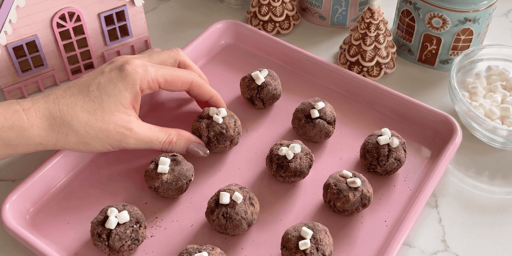 Hot Chocolate Protein Balls