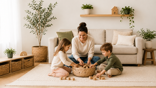 How to create a calm (and less overstimulating) family home in 4 steps