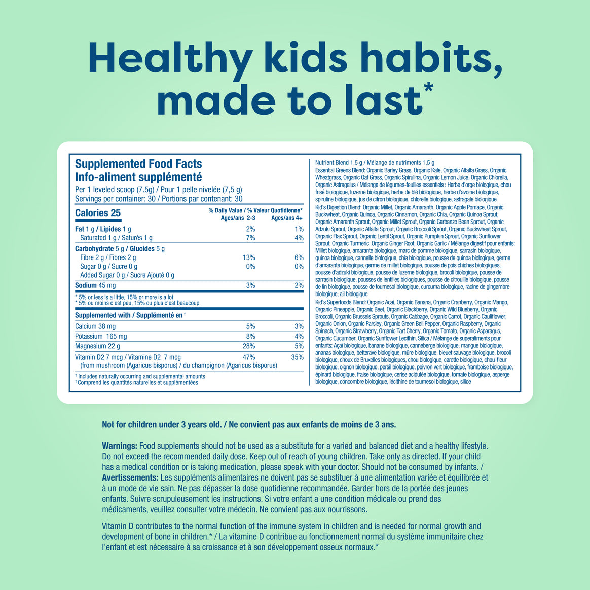 Kids Daily Greens + Superfoods