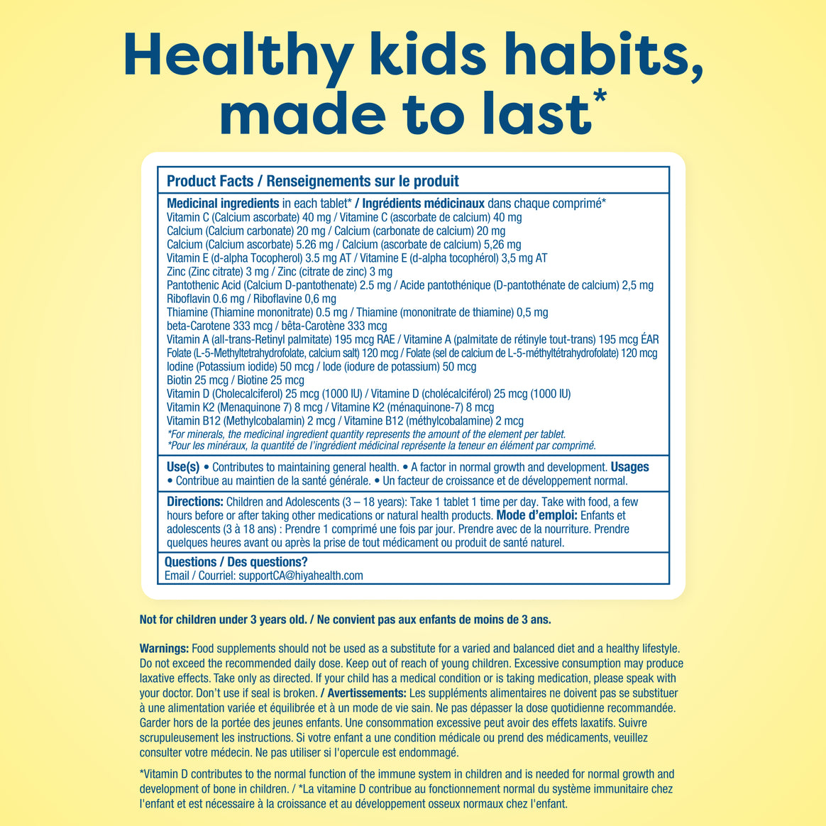 Kids Daily Multivitamin