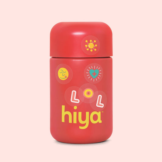 BOTTLE ONLY (RED) - Hiya Health | Essential Super Nutrients for Kids