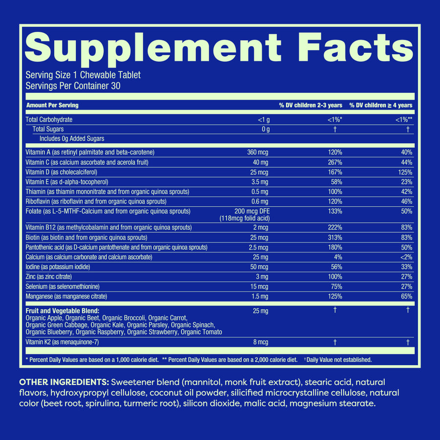 supplement facts