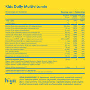 Kids Daily Multivitamin - Hiya Health | Essential Super Nutrients for Kids