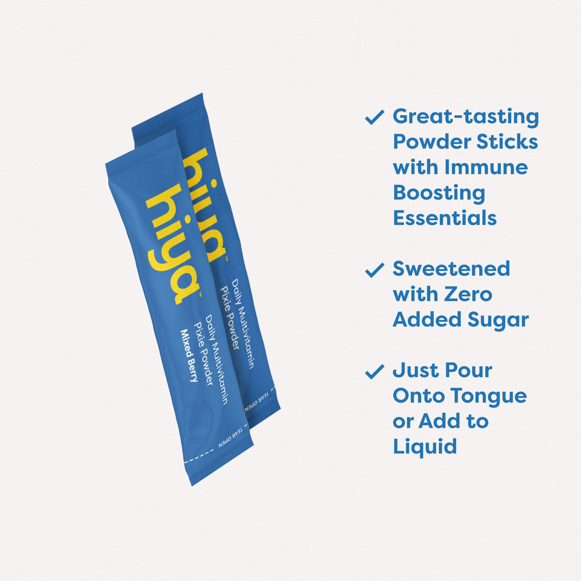 Vitamin Booster Sticks - Hiya Health | Essential Super Nutrients for Kids