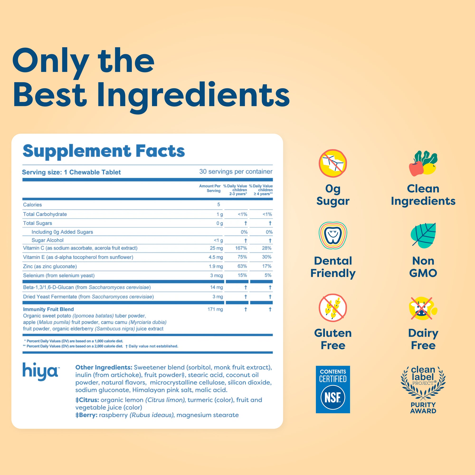 Immunité quotidienne pour enfants