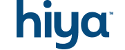 Hiya Health logo in blue text on white background