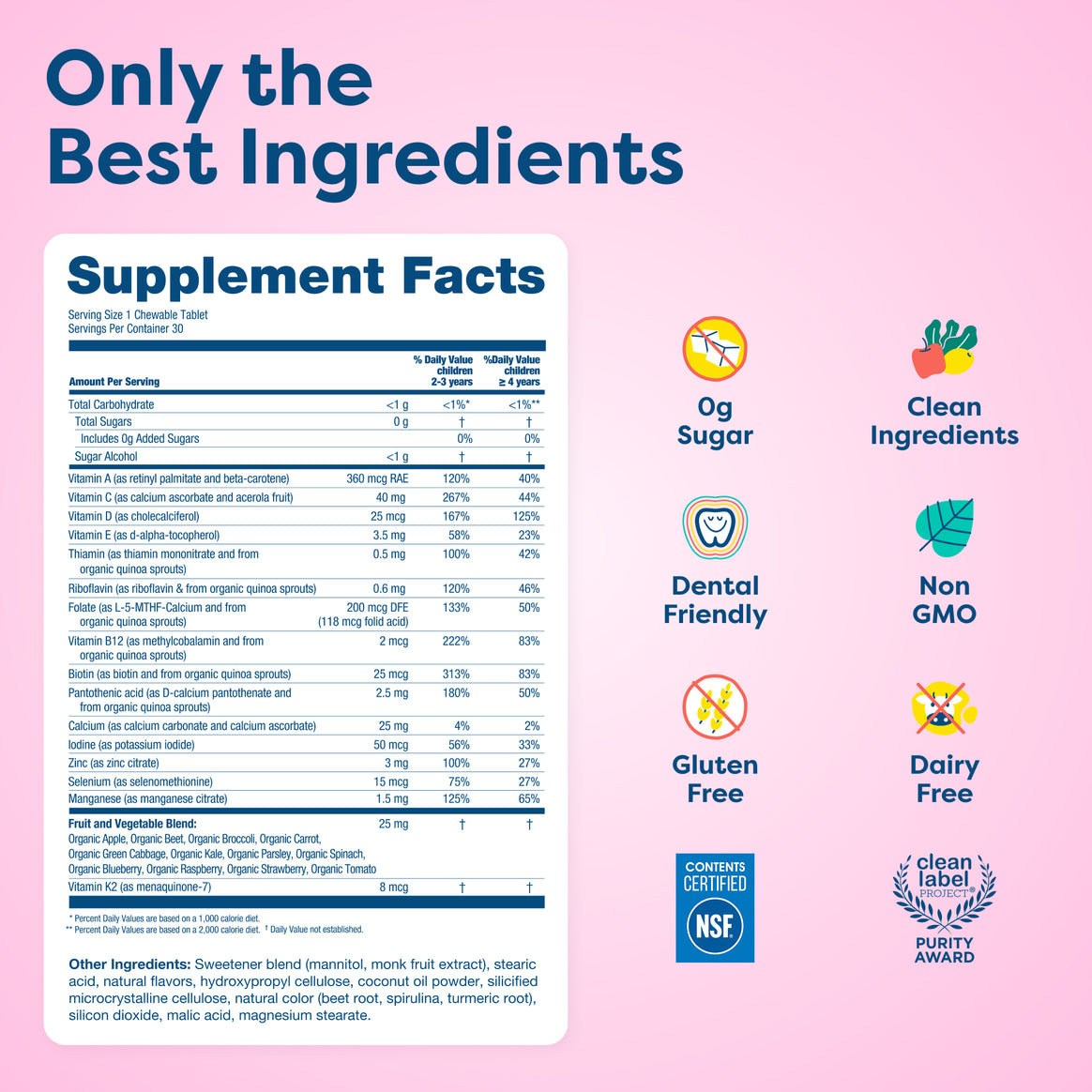 Kids Daily Multivitamin - Barbie