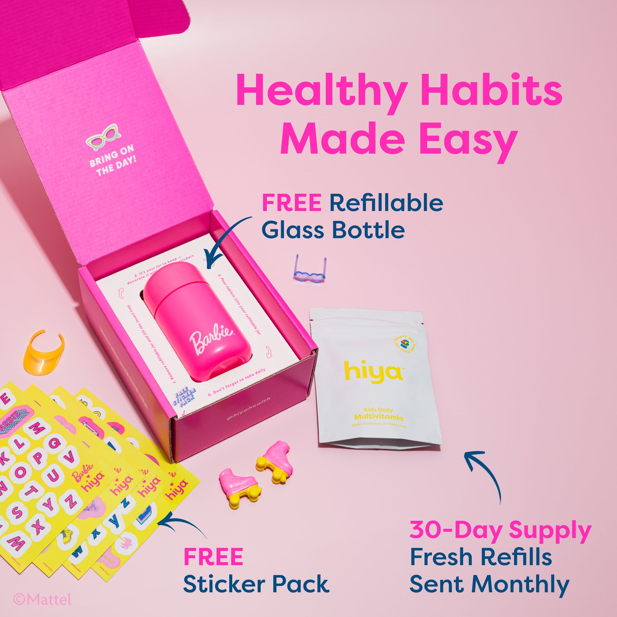 Barbie Kids Multivitamin Bottle – Hiya