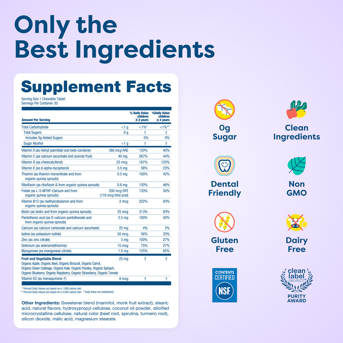 Kids Daily Multivitamin - Disney Princesses