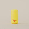 Video showing Hiya multivitamin bottle transitioning to the Hiya x Marvel bottle 