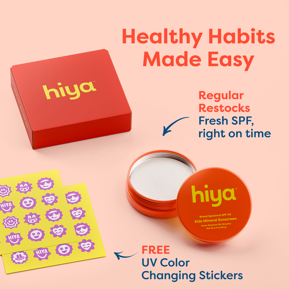 Kids Sunscreen | Reimagining Children's Health | Hiya