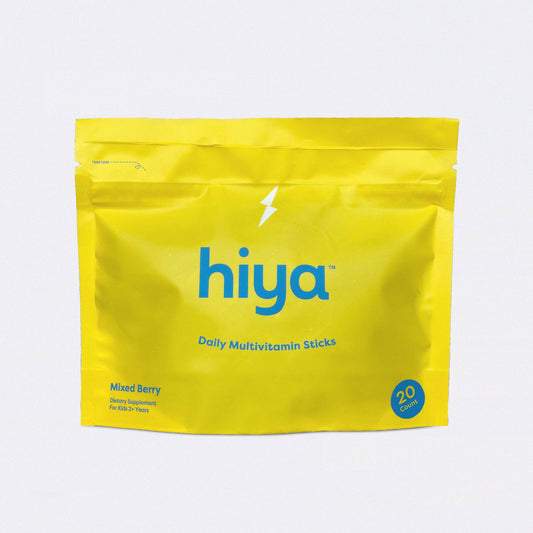 Kids Daily Multivitamin Sticks - Bag Refill - Hiya Health | Essential Super Nutrients for Kids